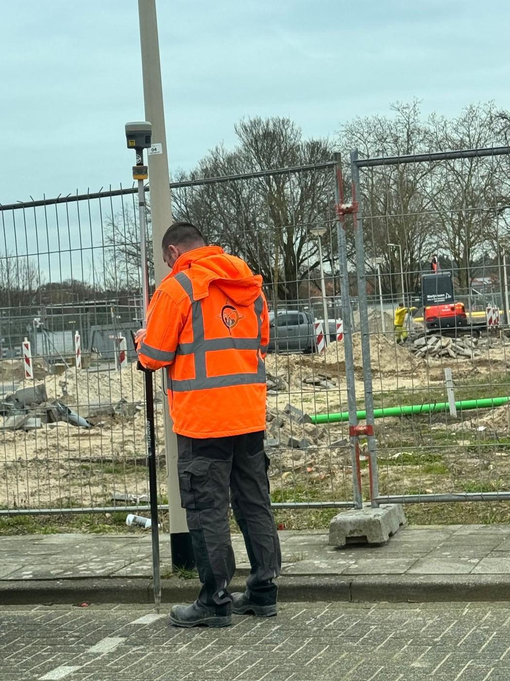 Meting — Topografische inmeting terreinafzetting